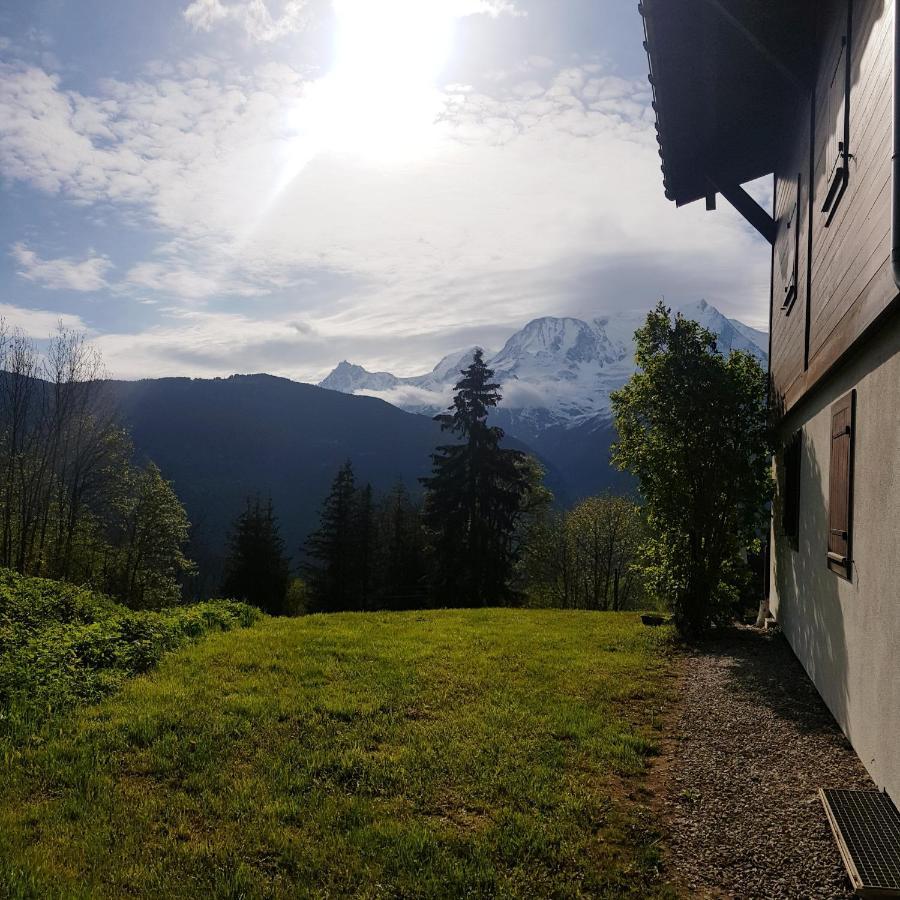 Appartement Saint Gervais Les Bains Vue Imprenable Mont Blanc Eksteriør bilde